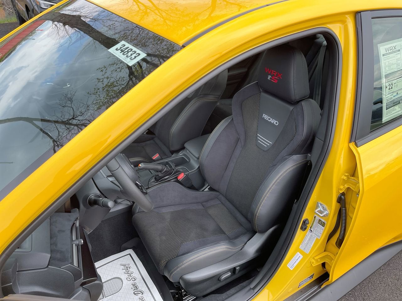 2026 Subaru WRX Series.Yellow