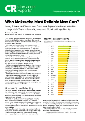 Who Makes the Most Reliable Cars | Romano Subaru in Syracuse NY
