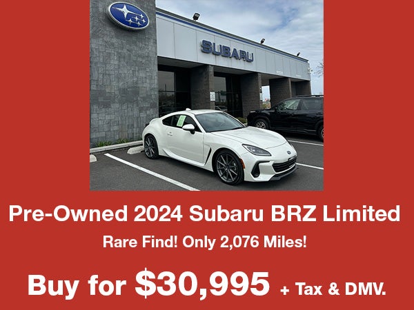 Used 2024 Subaru BRZ Limited