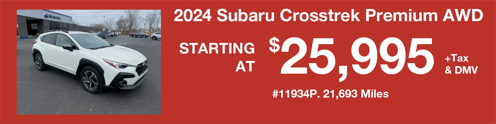 Pre-Owned Subaru Crosstrek Premium AWD