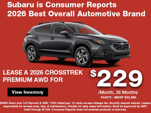 New Crosstrek Lease