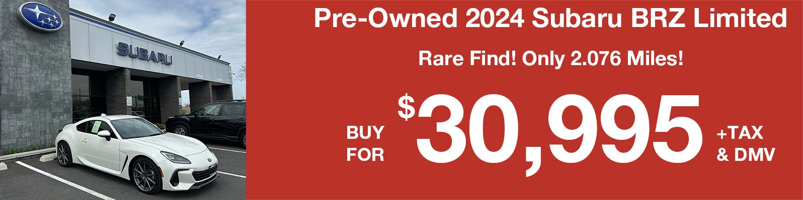 Used 2024 Subaru BRZ Limited