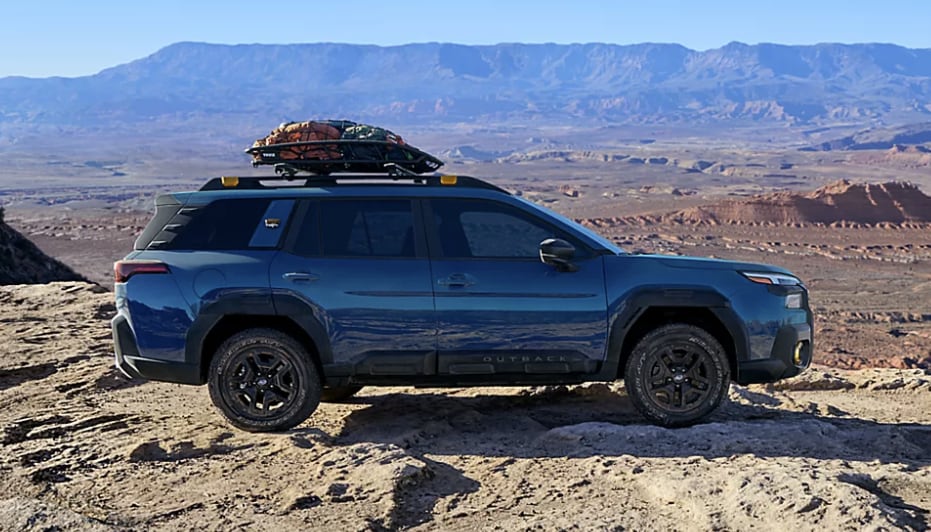 2027 Subaru Outback with standard Symmetrical All-Wheel Drive