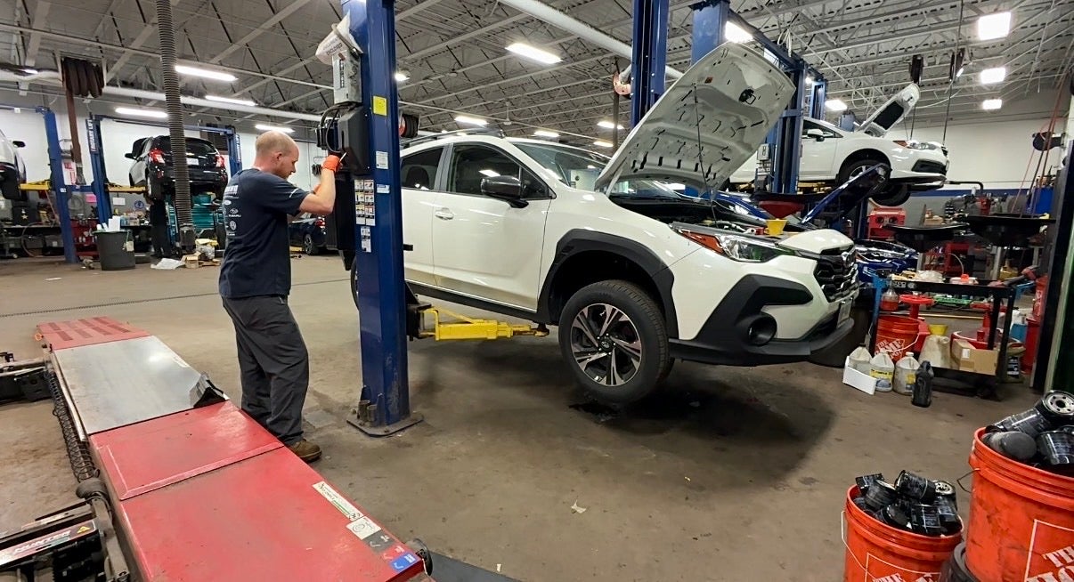 Romano Subaru service and parts team in Syracuse, NY