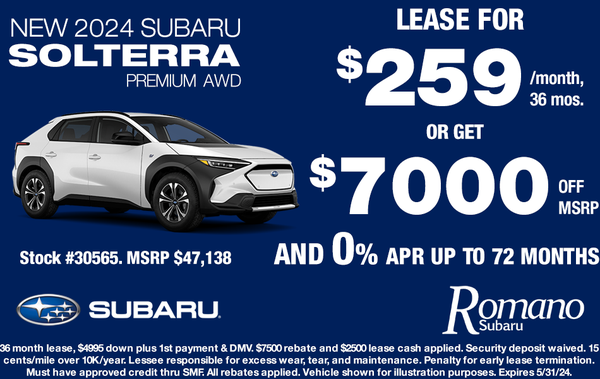 New 2024 Subaru Solterra Premium EV AWD